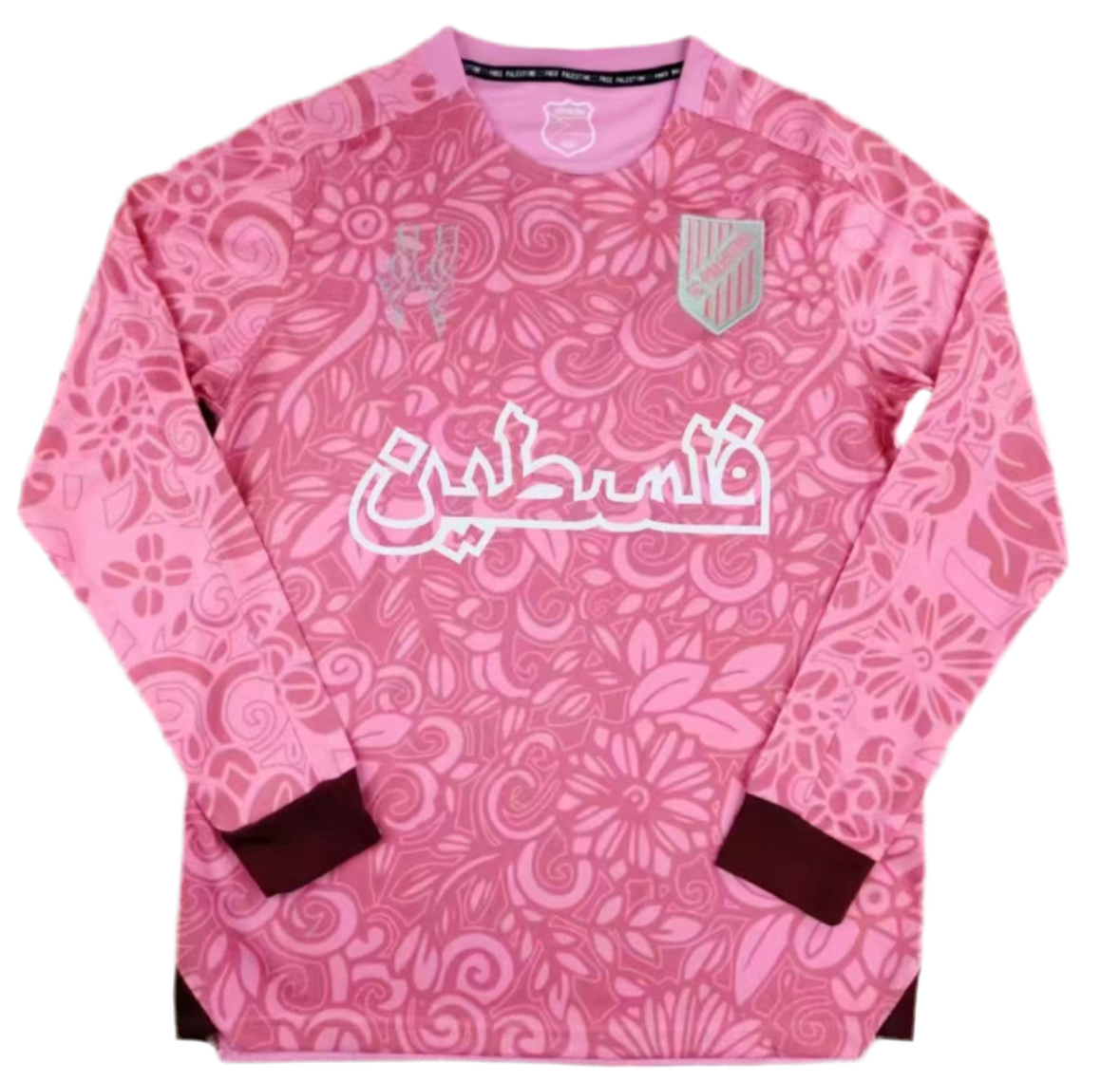 FC Palestine "Rose of Resistance" Jersey – Pink Floral Edition