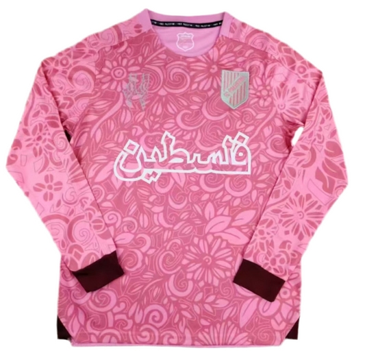 FC Palestine "Rose of Resistance" Jersey – Pink Floral Edition