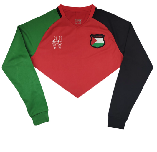 The Flagbearer” Long Sleeve – FC Palestine Edition