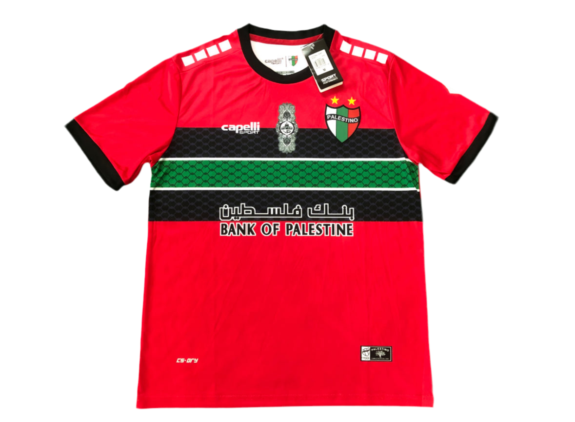 Red “Club Deportivo Palestino – Official 2023/24 Home Kit”