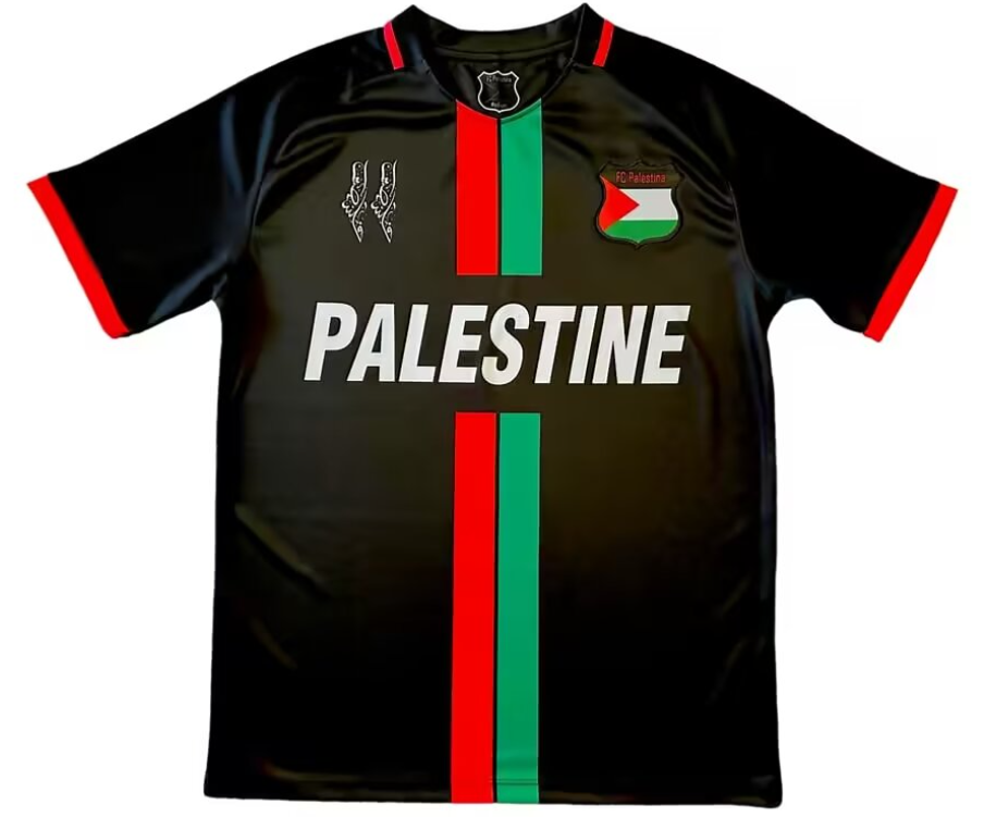 FC Palestine Heritage Jersey – Black Unity Edition